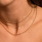 Pendentif médaille à graver Louison - doré Bohm Paris 