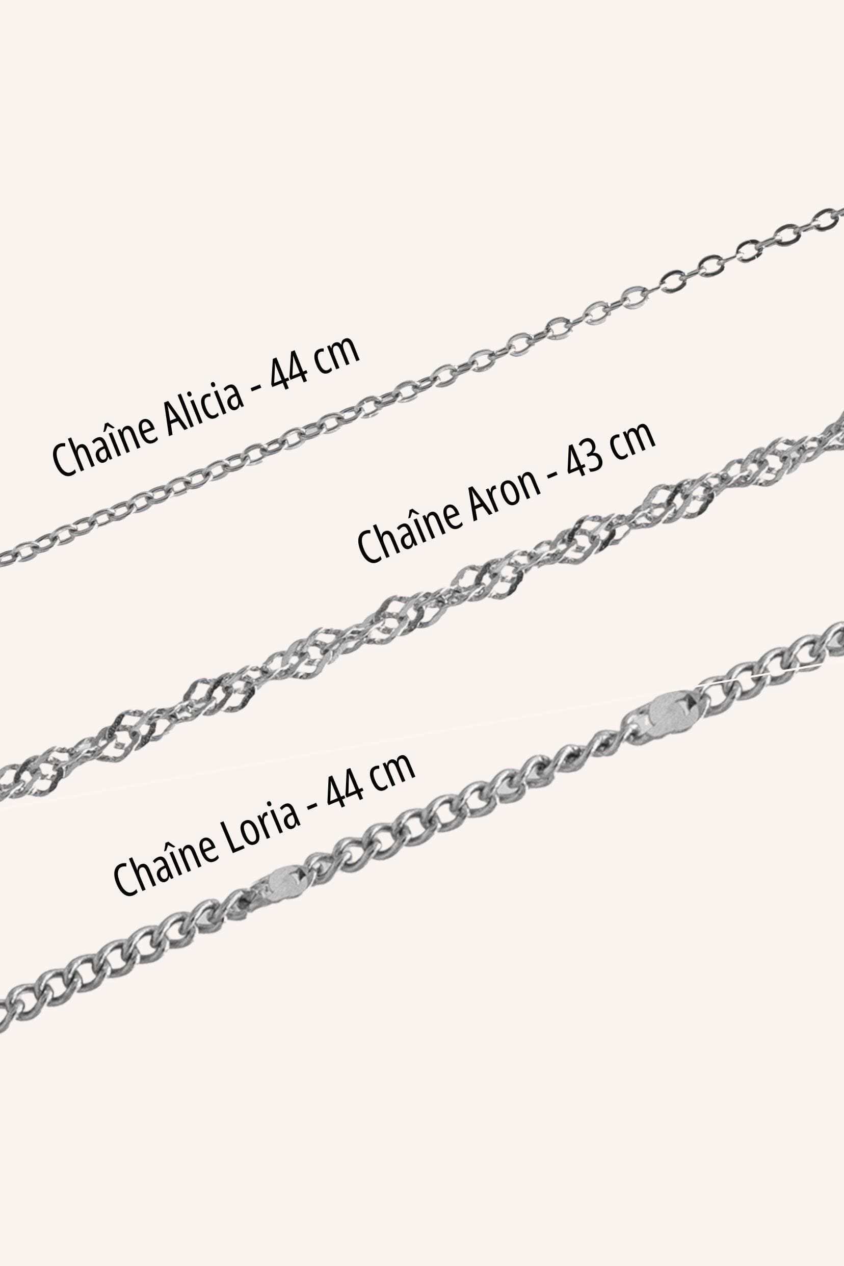 Pendentif médaille à graver Mattew - argenté Bohm Paris 