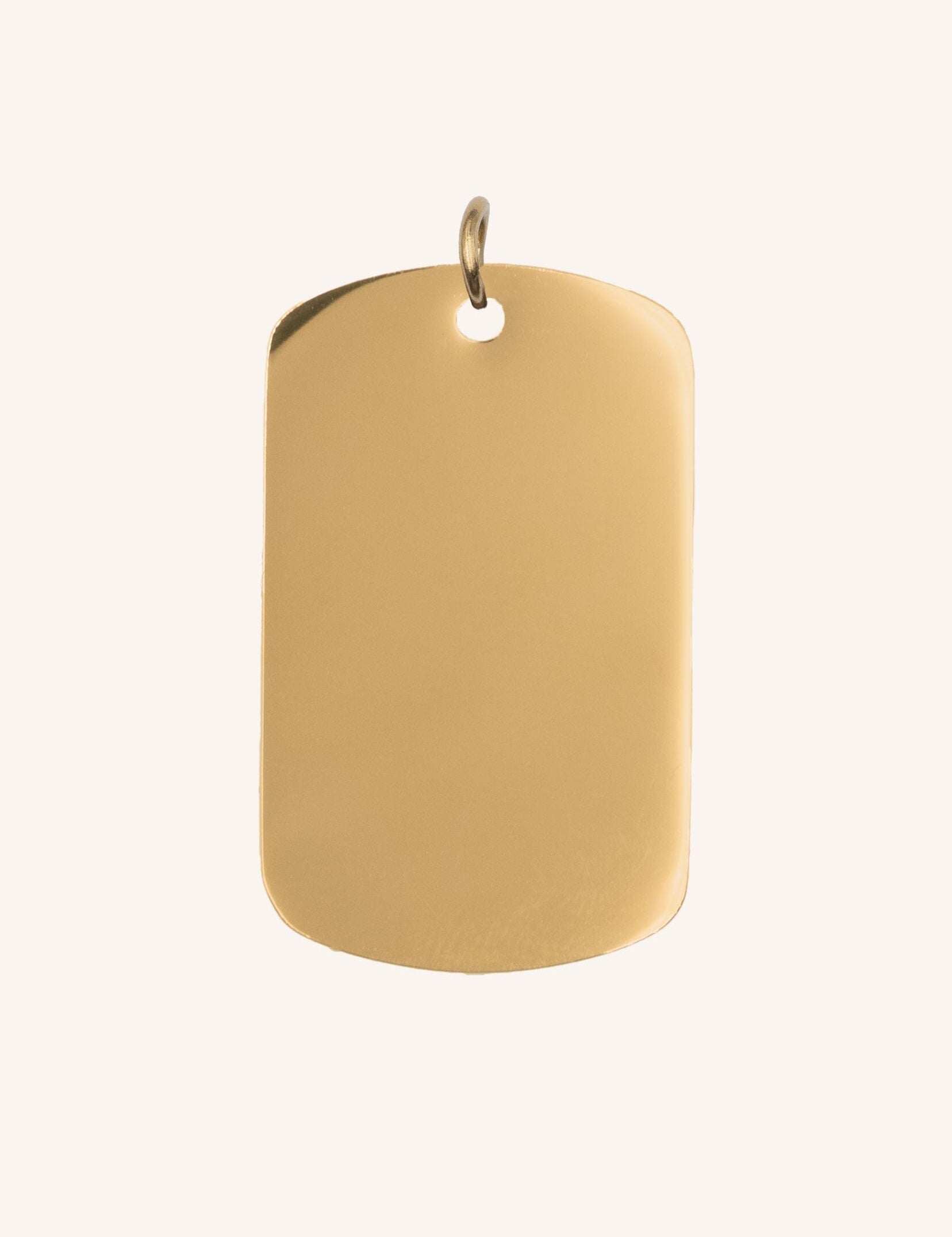 Pendentif médaille à graver Mattew - doré Bohm Paris 