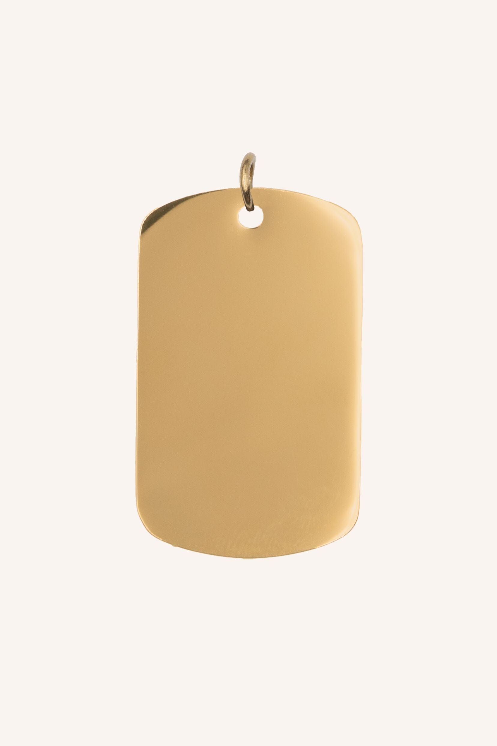 Pendentif médaille à graver Mattew - doré Bohm Paris 