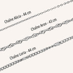 Pendentif médaille à graver Sidoni - argenté Bohm Paris 