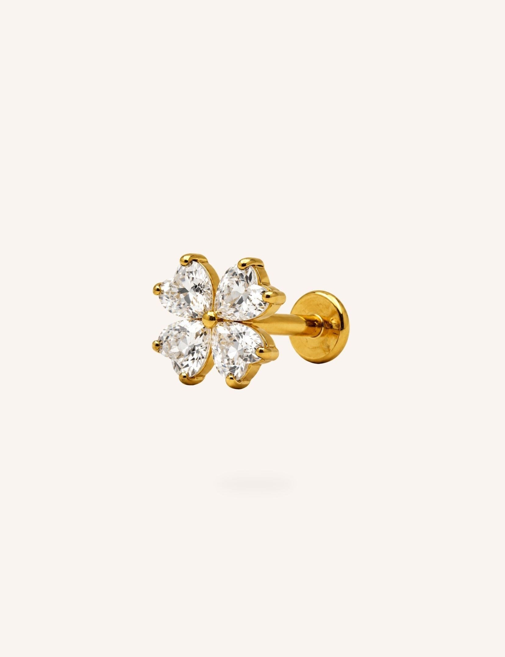 Piercing Bohm Paris - Azoria Boucles d'oreilles type Piercing Bohm Paris Doré 