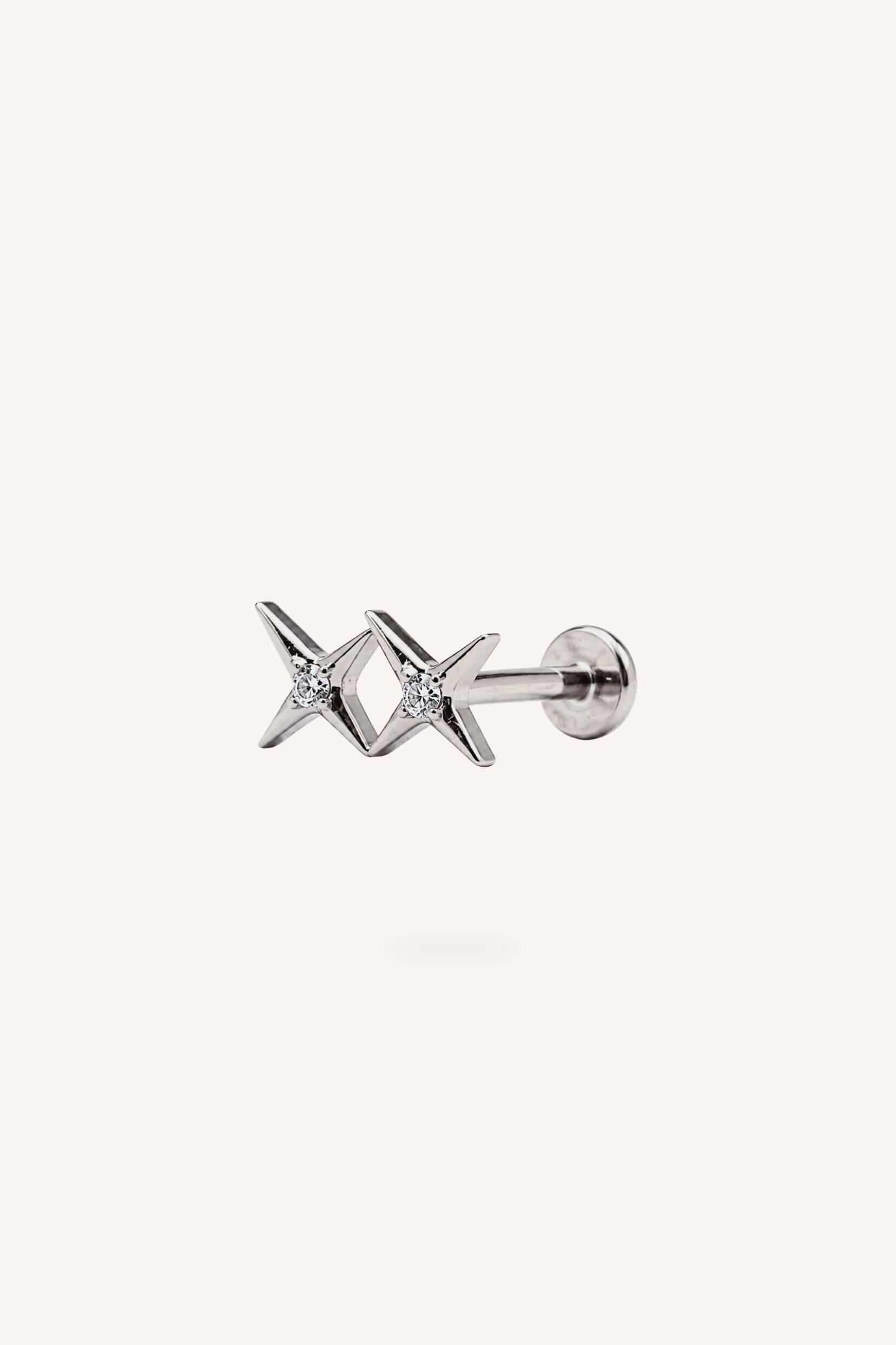 Piercing Bohm Paris - Cassiopé Boucles d'oreilles type Piercing Bohm Paris Argenté 