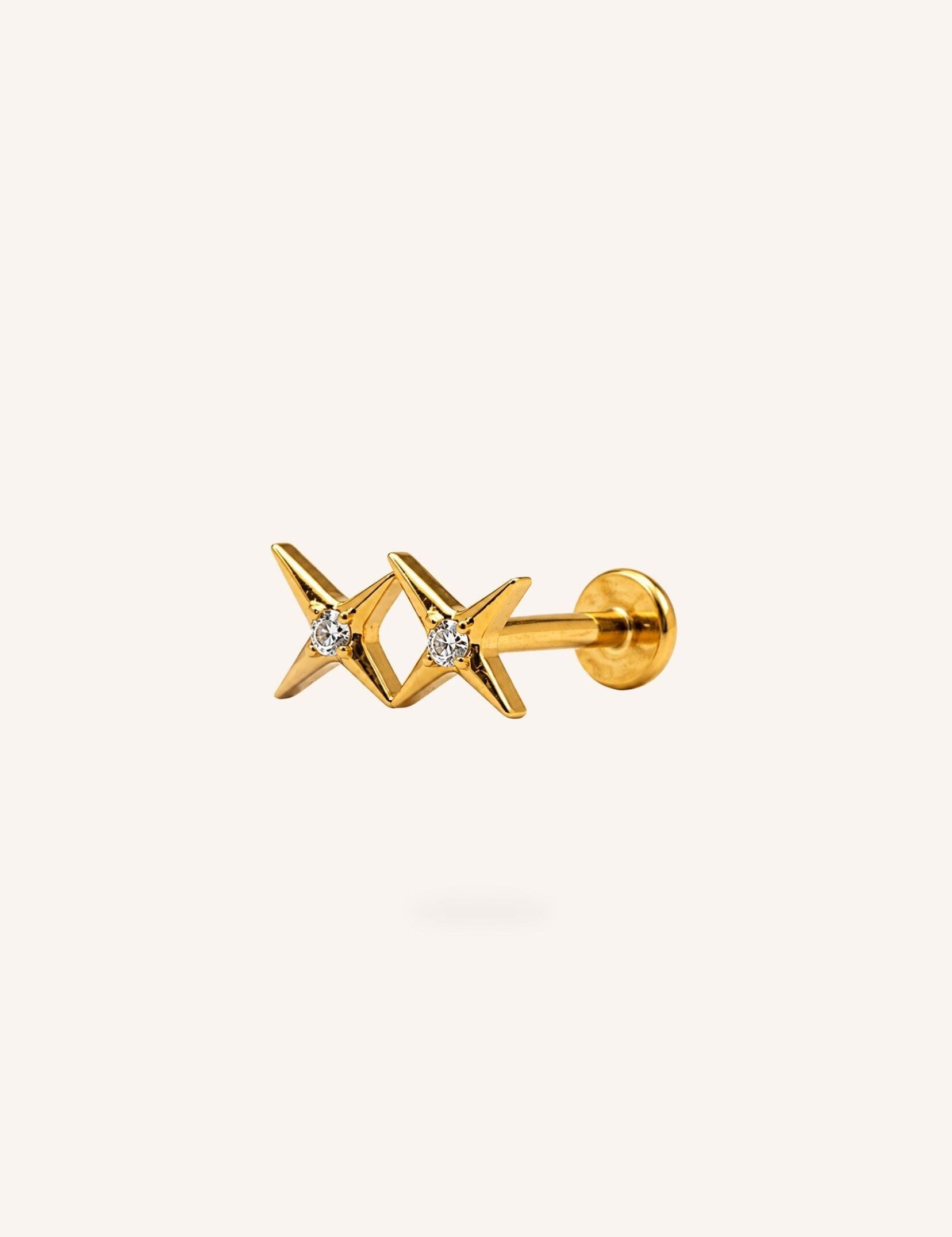 Piercing Bohm Paris - Cassiopé Boucles d'oreilles type Piercing Bohm Paris Doré 