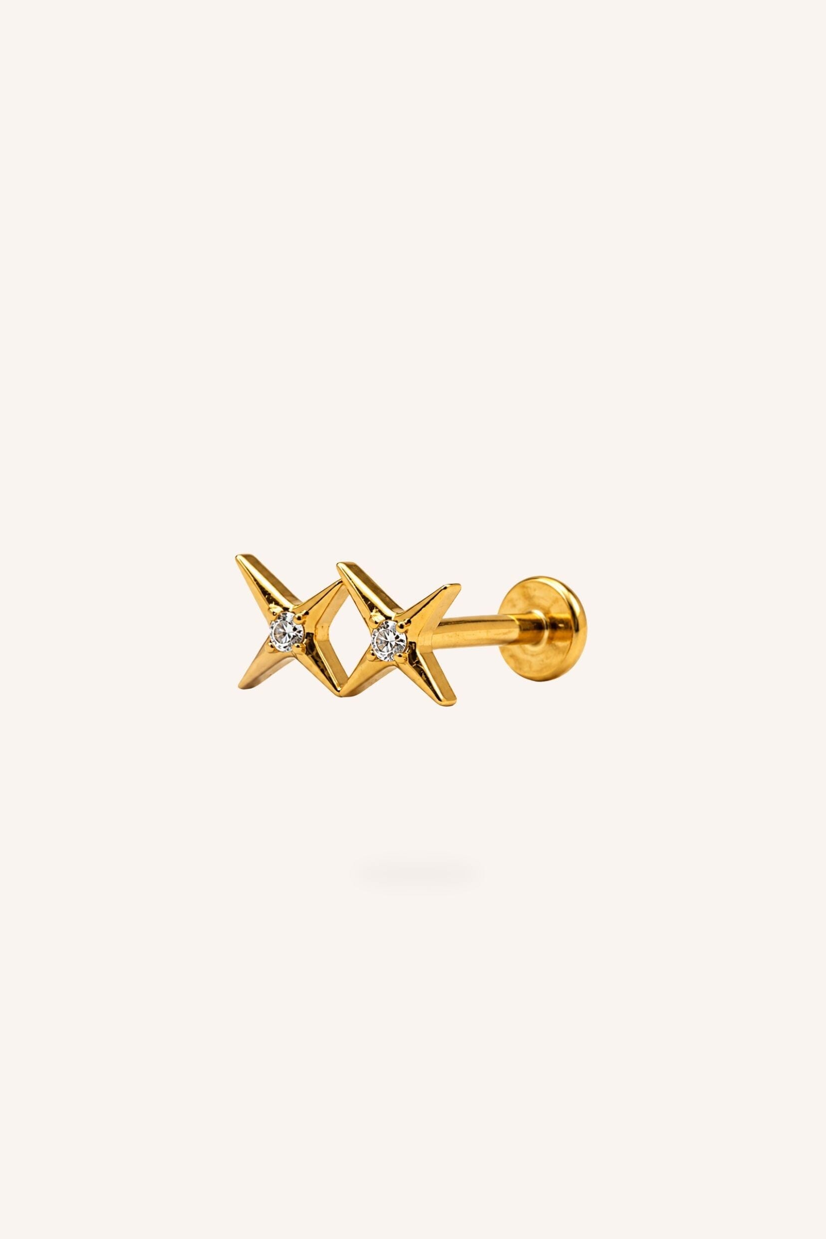 Piercing Bohm Paris - Cassiopé Boucles d'oreilles type Piercing Bohm Paris Doré 