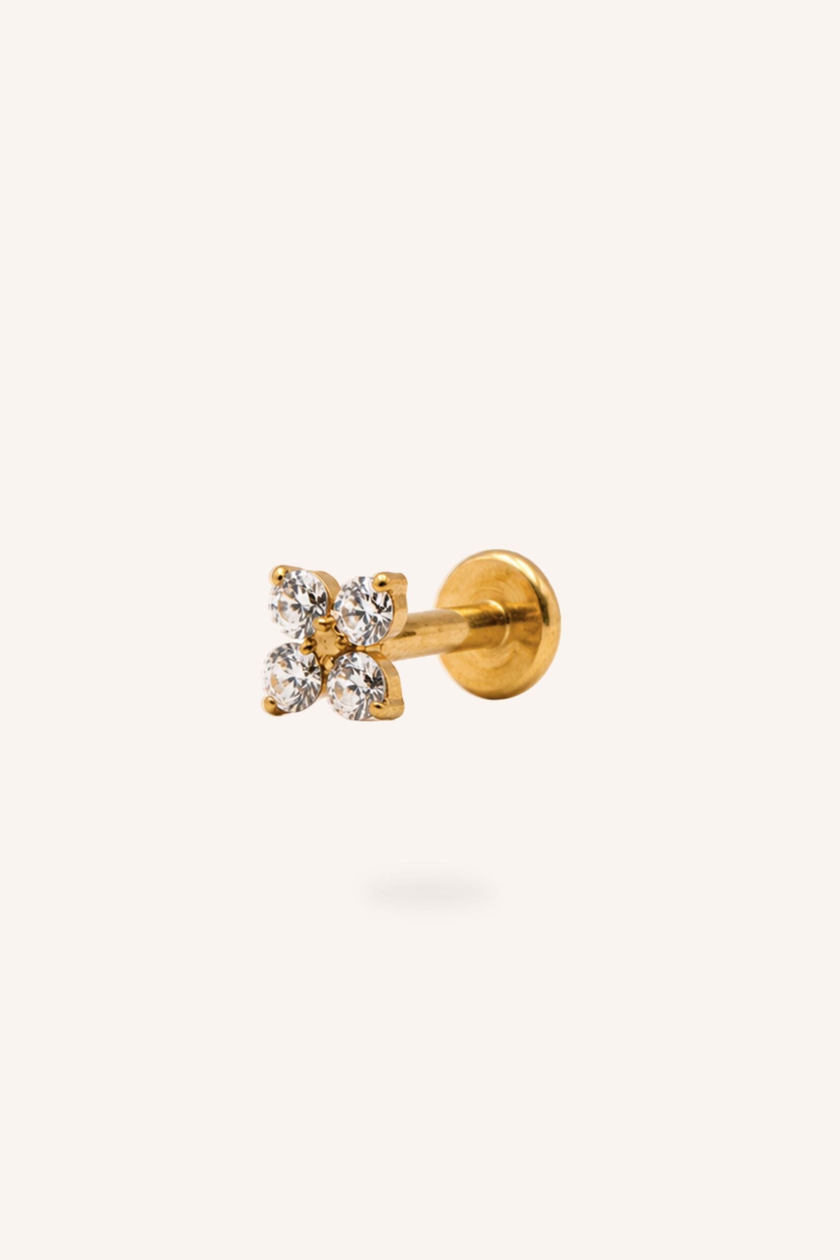 Piercing Bohm Paris - Clovera Boucles d'oreilles type Piercing Bohm Paris Doré 