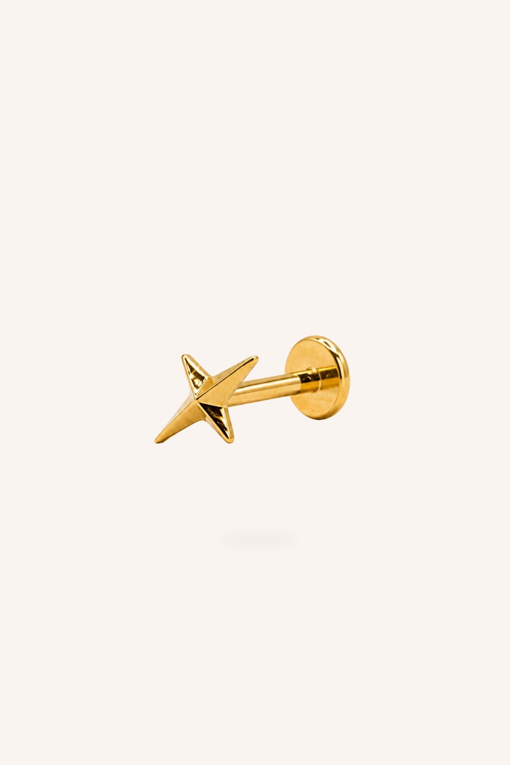 Piercing Bohm Paris - Étoïa Boucles d'oreilles type Piercing Bohm Paris Doré 