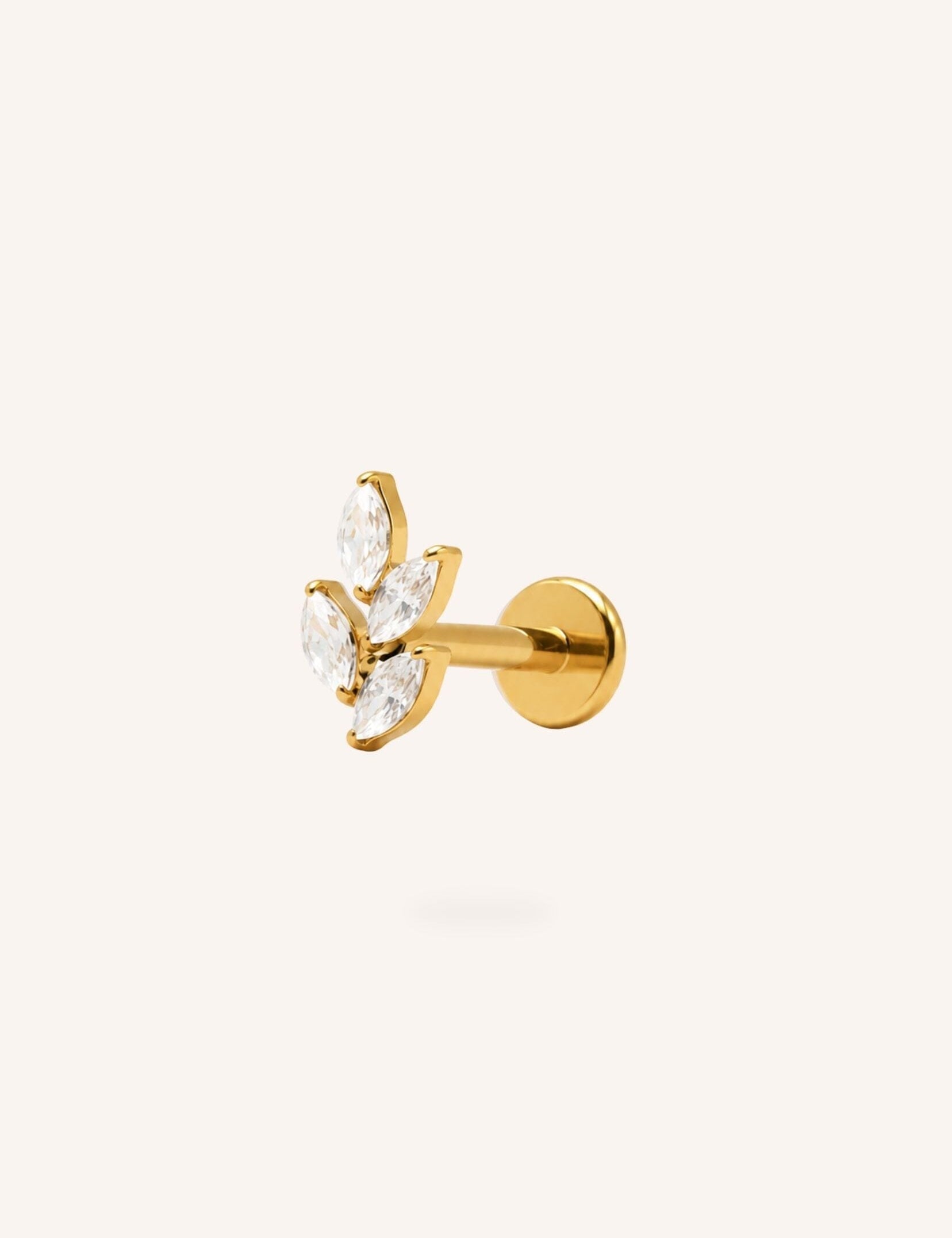 Piercing Bohm Paris - Libella Boucles d'oreilles type Piercing Bohm Paris Doré 