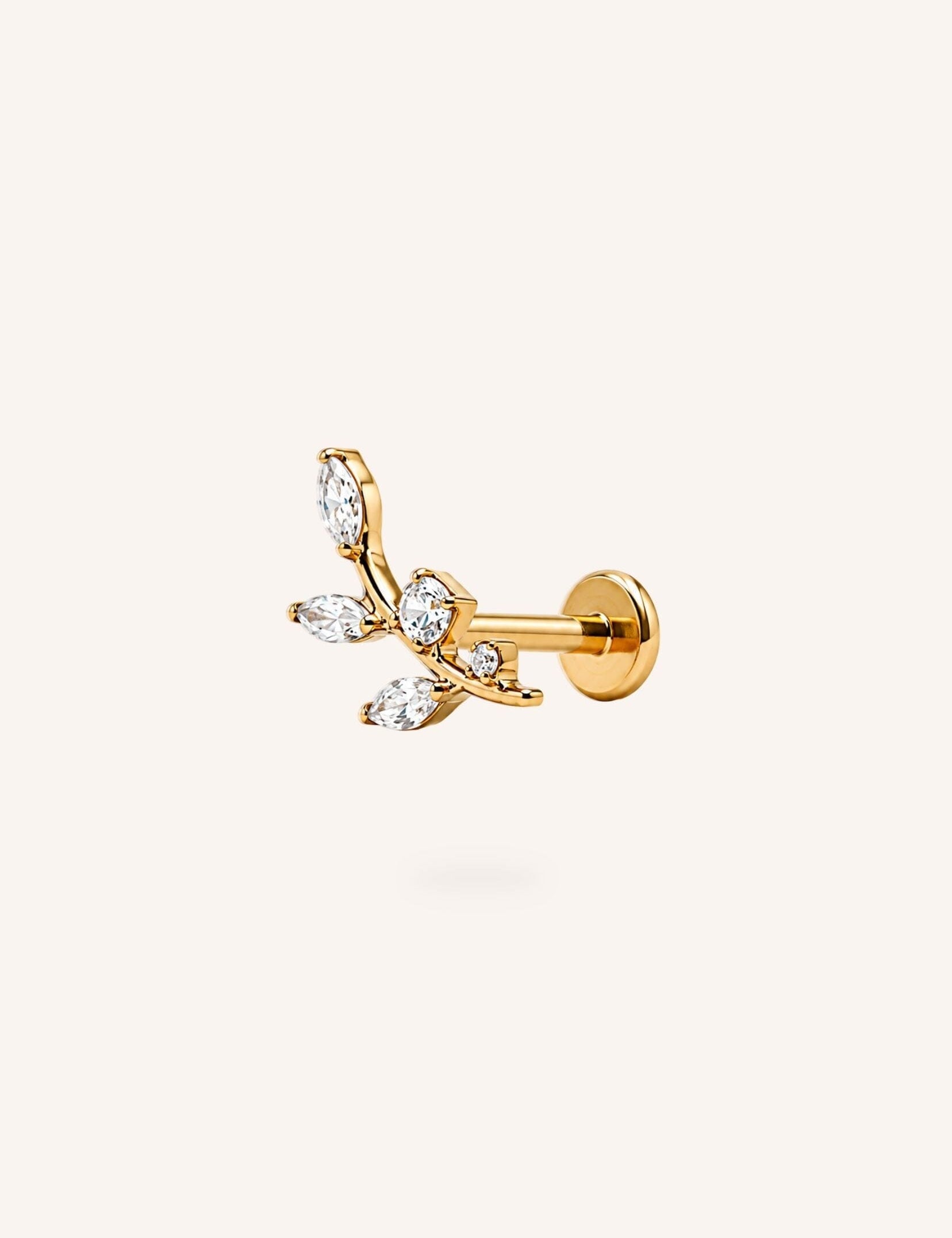 Piercing Bohm Paris - Lorianis Boucles d'oreilles type Piercing Bohm Paris Doré 