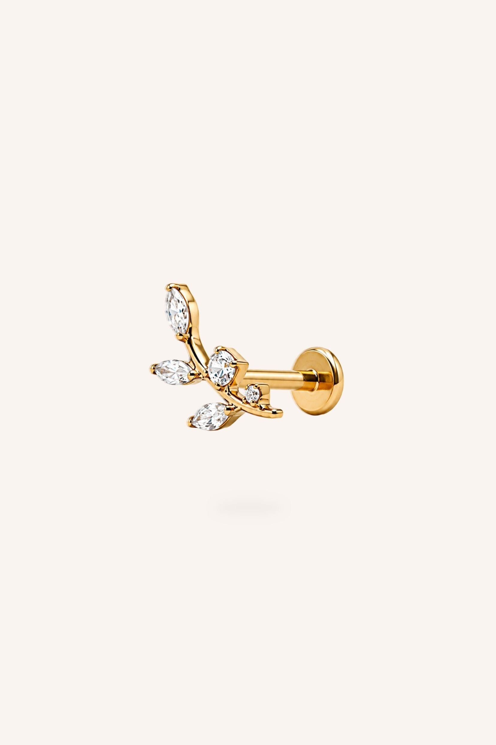 Piercing Bohm Paris - Lorianis Boucles d'oreilles type Piercing Bohm Paris Doré 