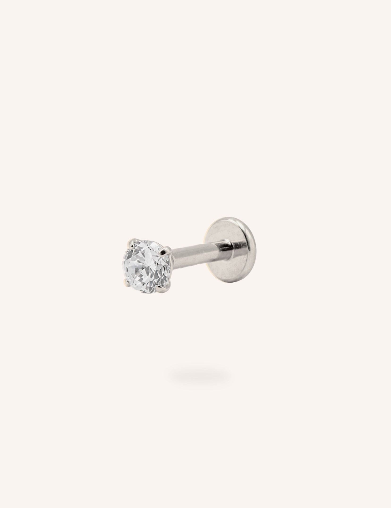 Piercing Bohm Paris - Lueur M Boucles d'oreilles type Piercing Bohm Paris Argenté 