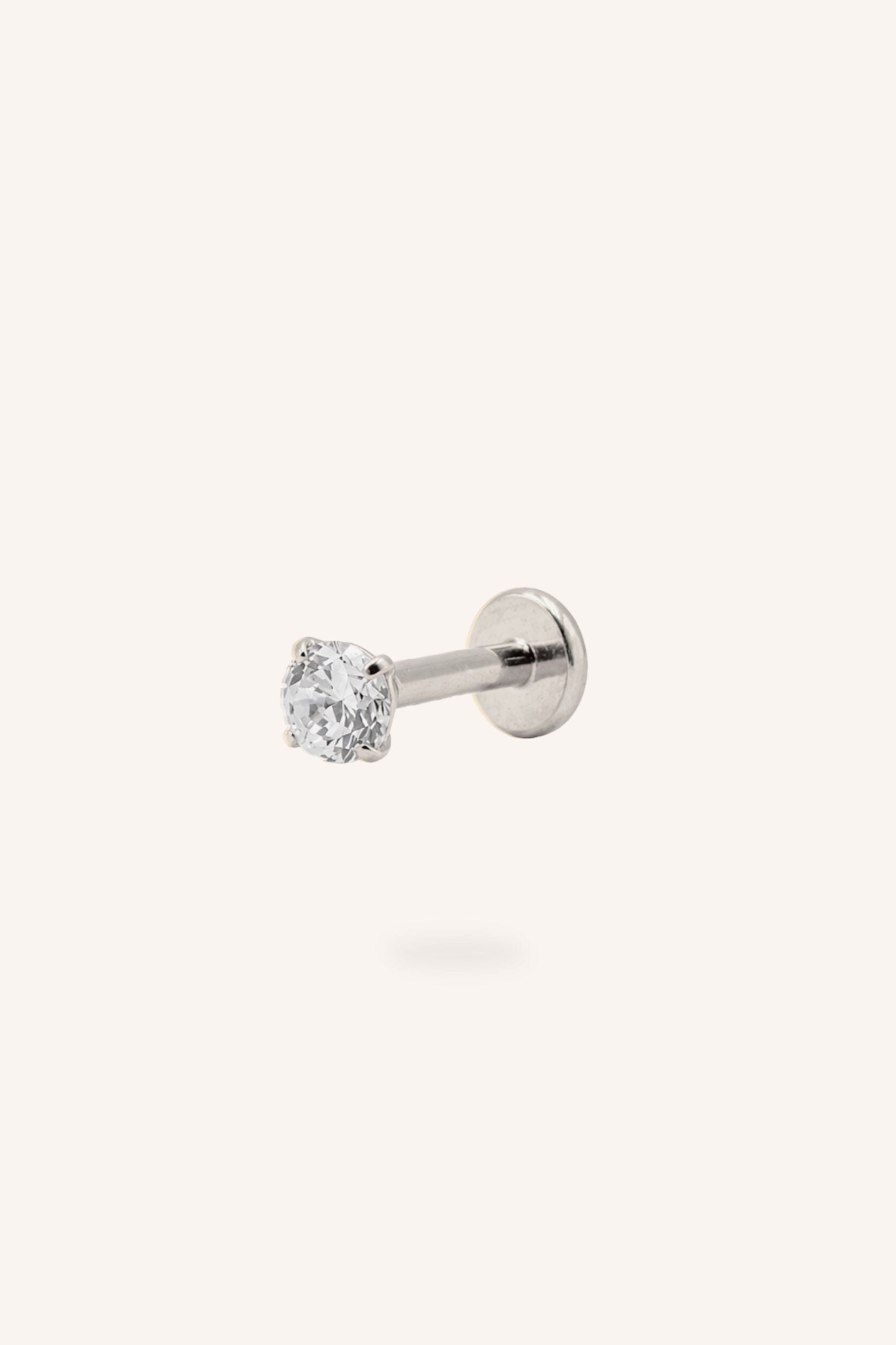 Piercing Bohm Paris - Lueur M Boucles d'oreilles type Piercing Bohm Paris Argenté 
