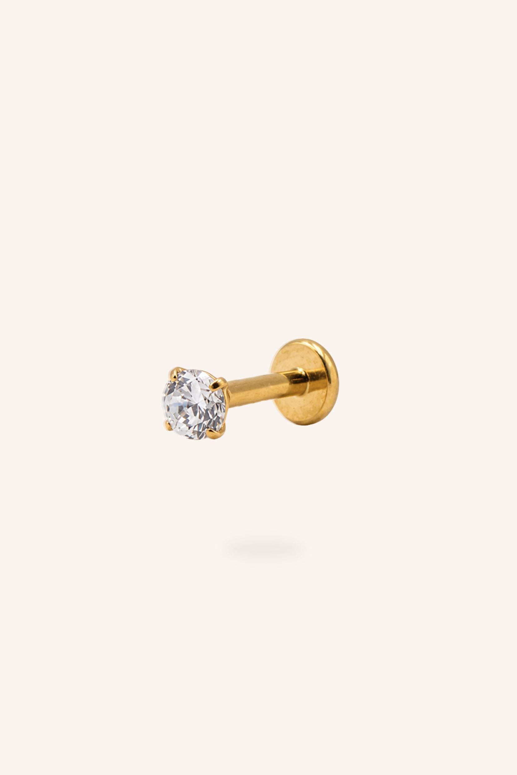 Piercing Bohm Paris - Lueur M Boucles d'oreilles type Piercing Bohm Paris Doré 