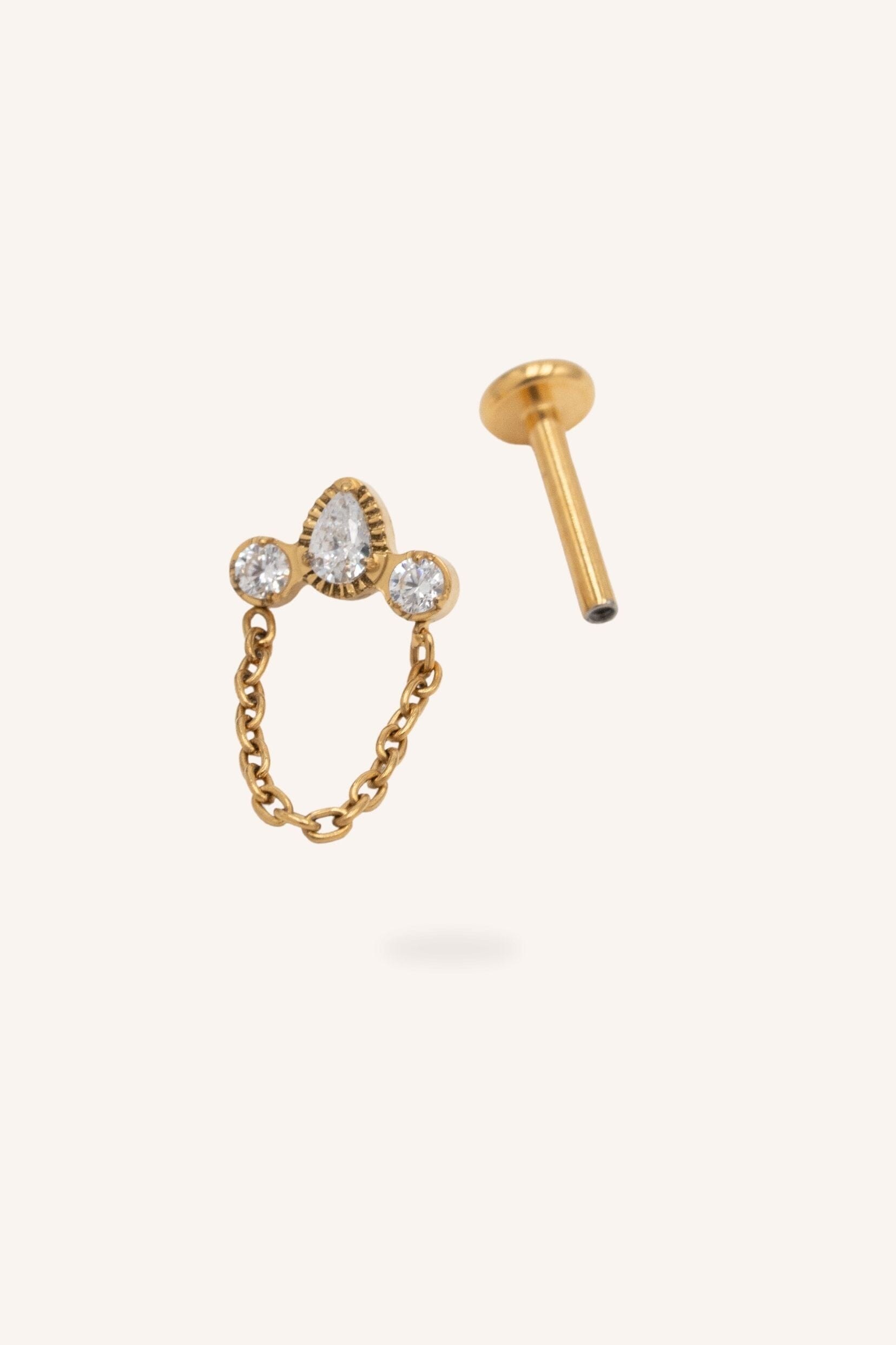 Piercing Bohm Paris - Lunaria Boucles d'oreilles type Piercing Bohm Paris 