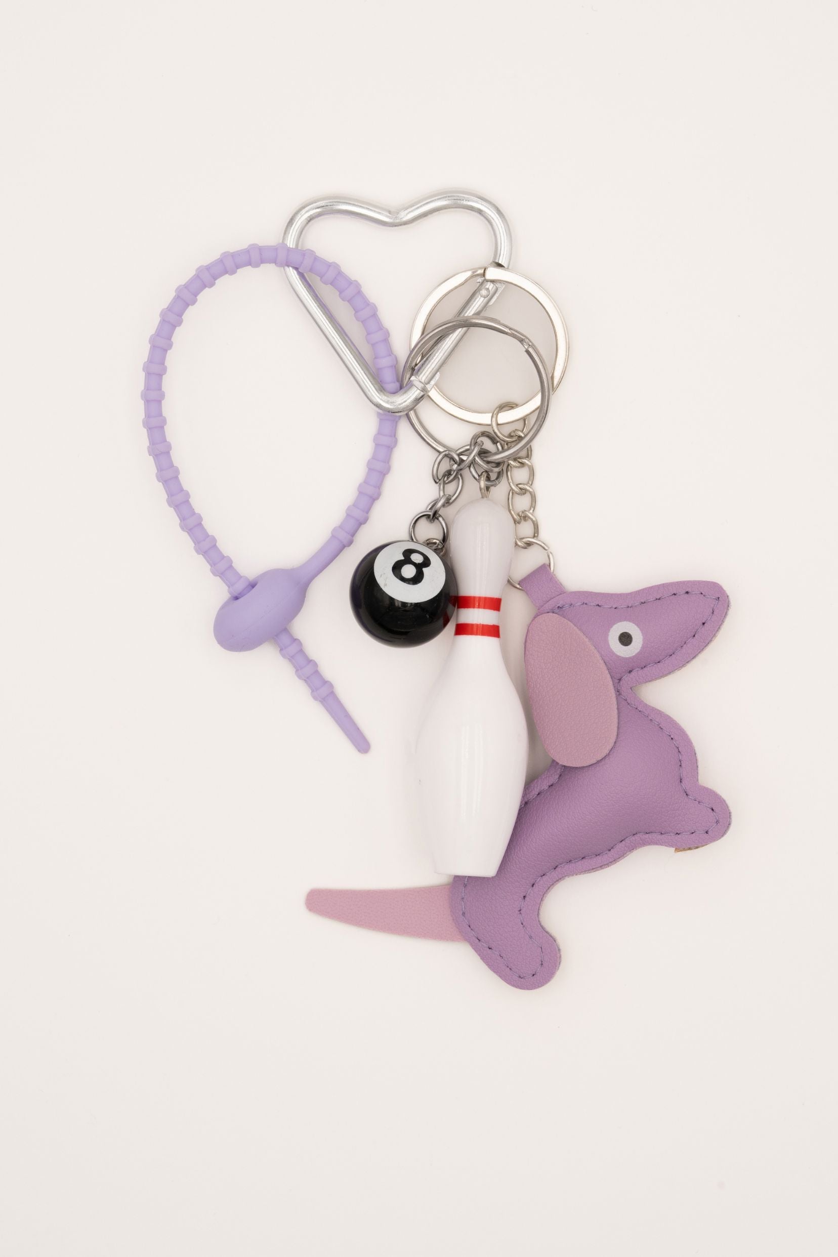 Porte-clés Bohm Paris -Teckel Porte-clés Bohm Paris Violet 