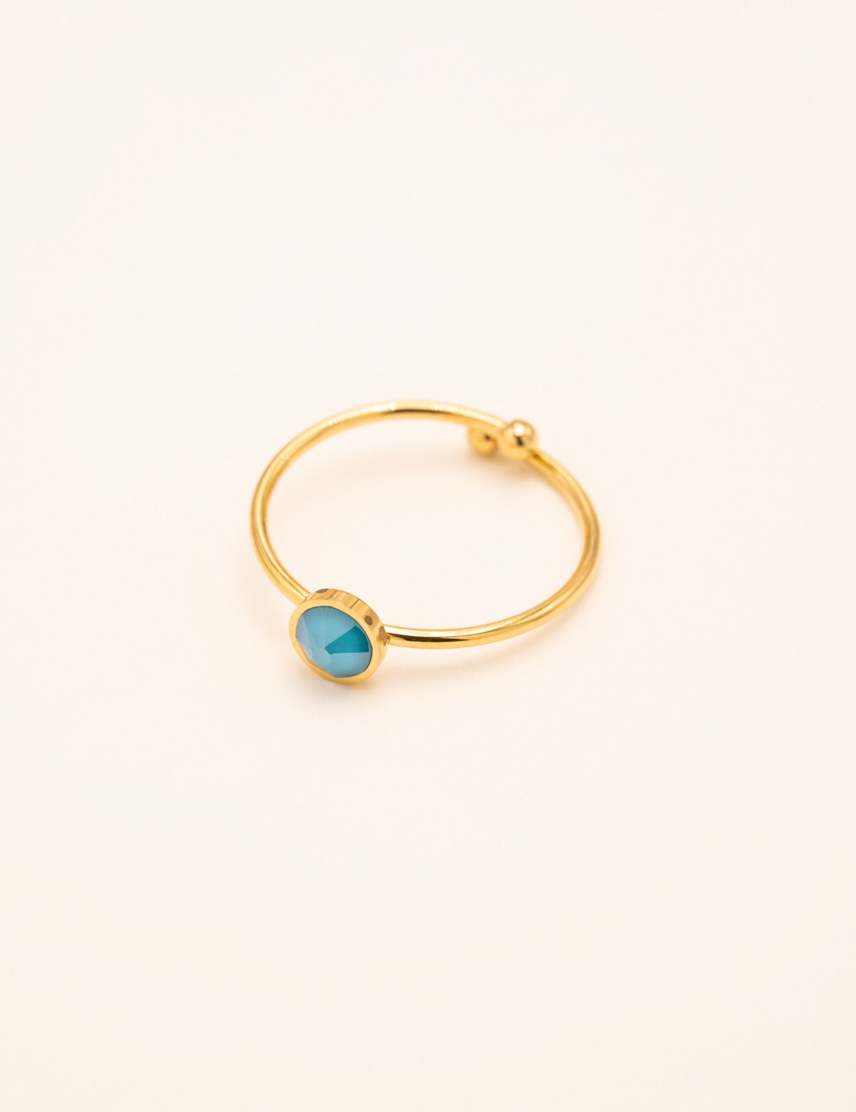 Bague Ally Bague Bohm Paris Bleu azur 