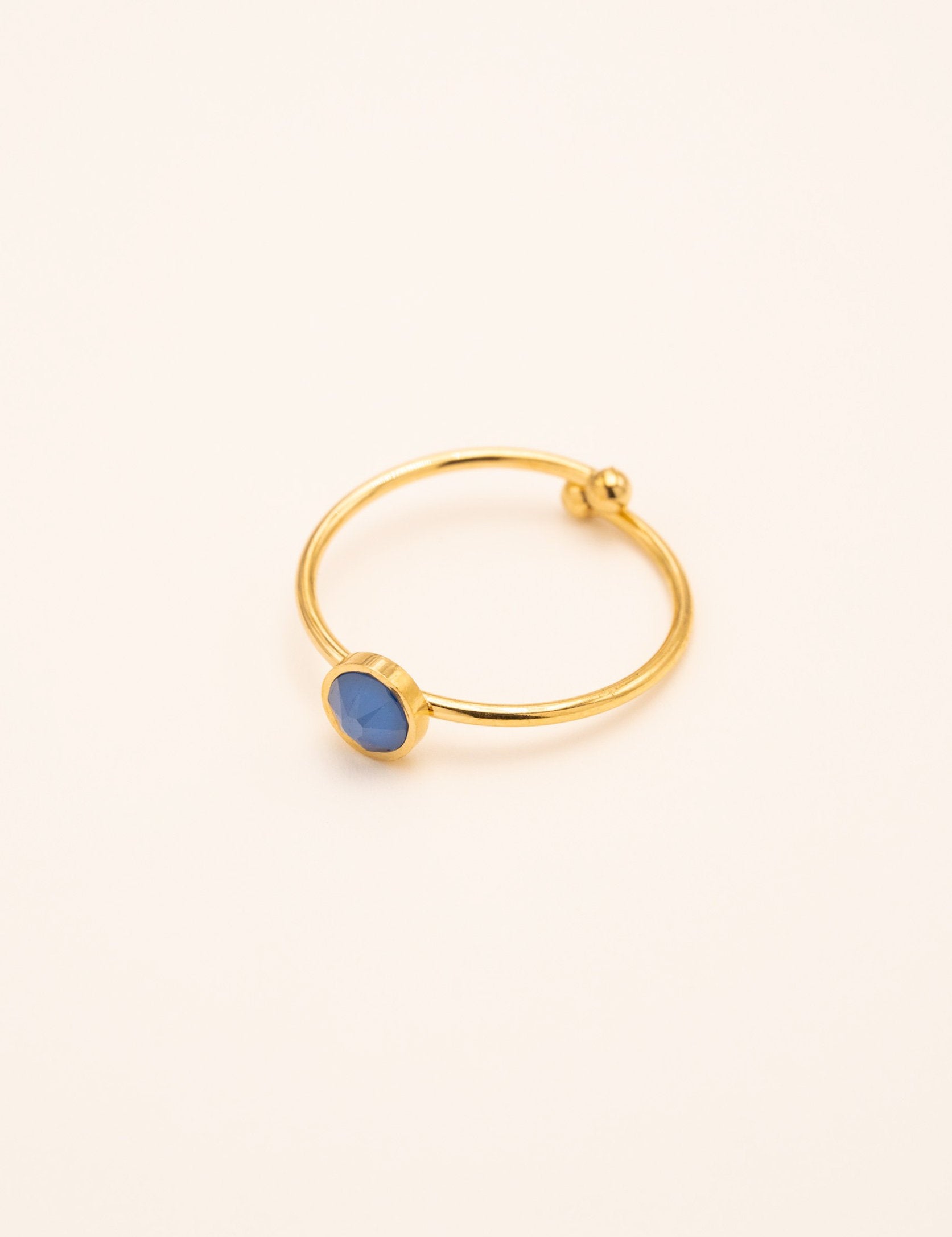 Bague Ally Bague Bohm Paris bleu roi 