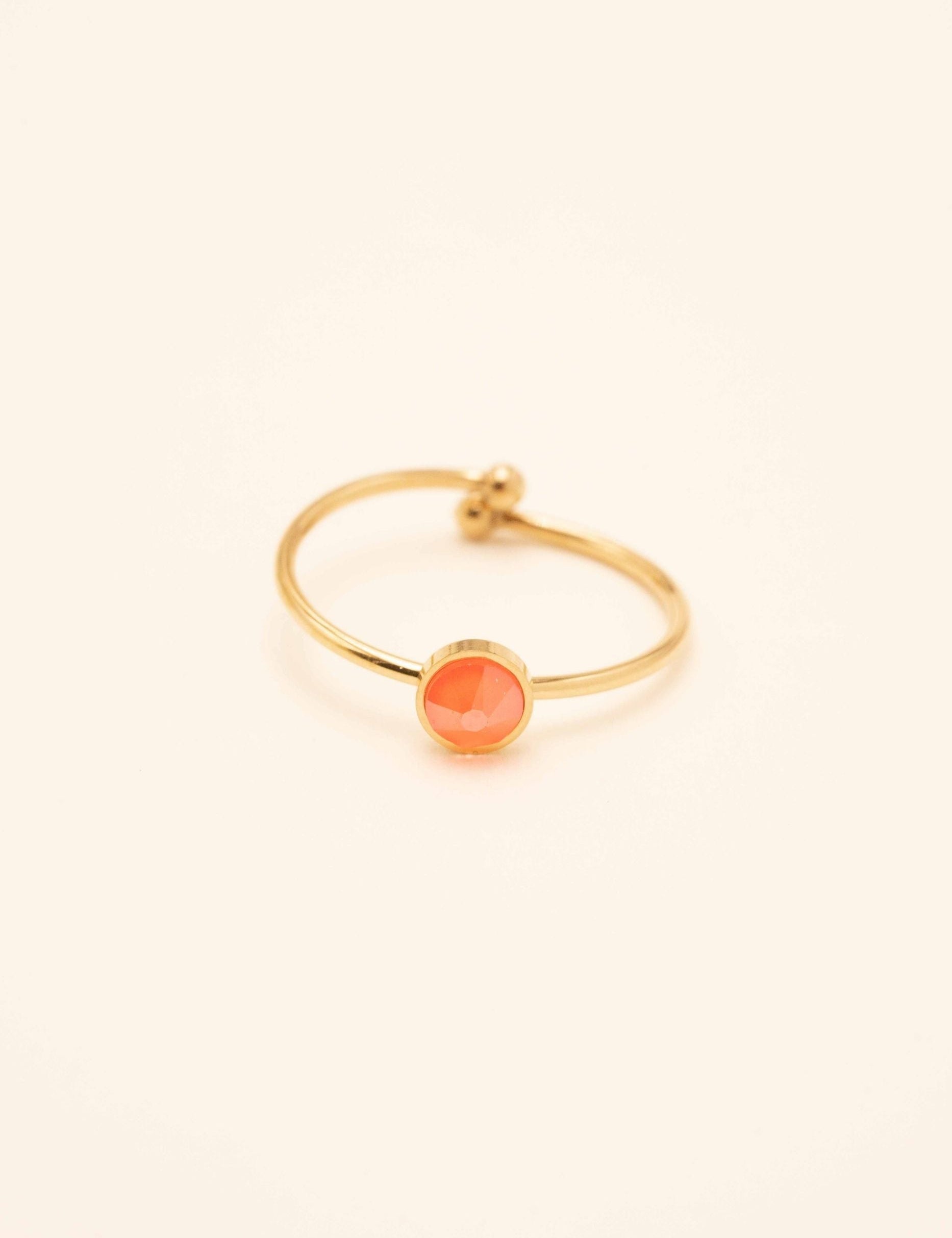 Bague Ally Bague Bohm Paris Orange electric 