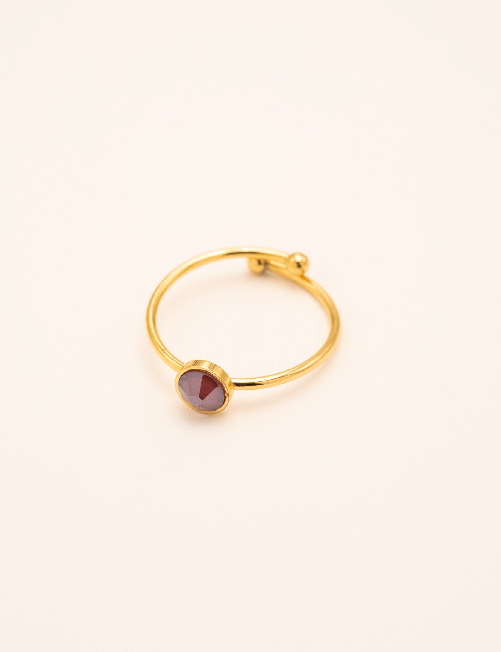 Bague Ally Bague Bohm Paris Prune 