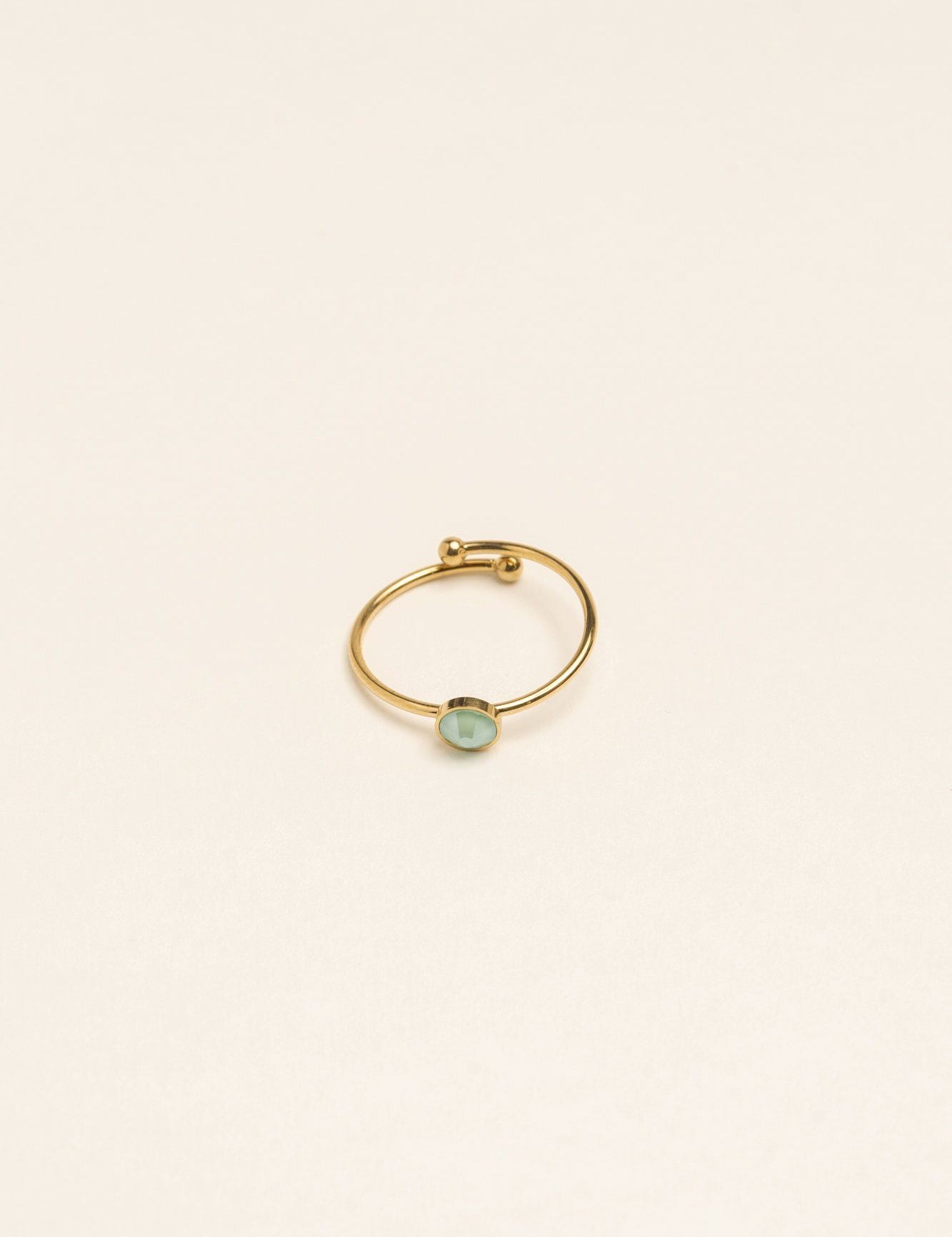 Bague Ally Bague Bohm Paris vert eau