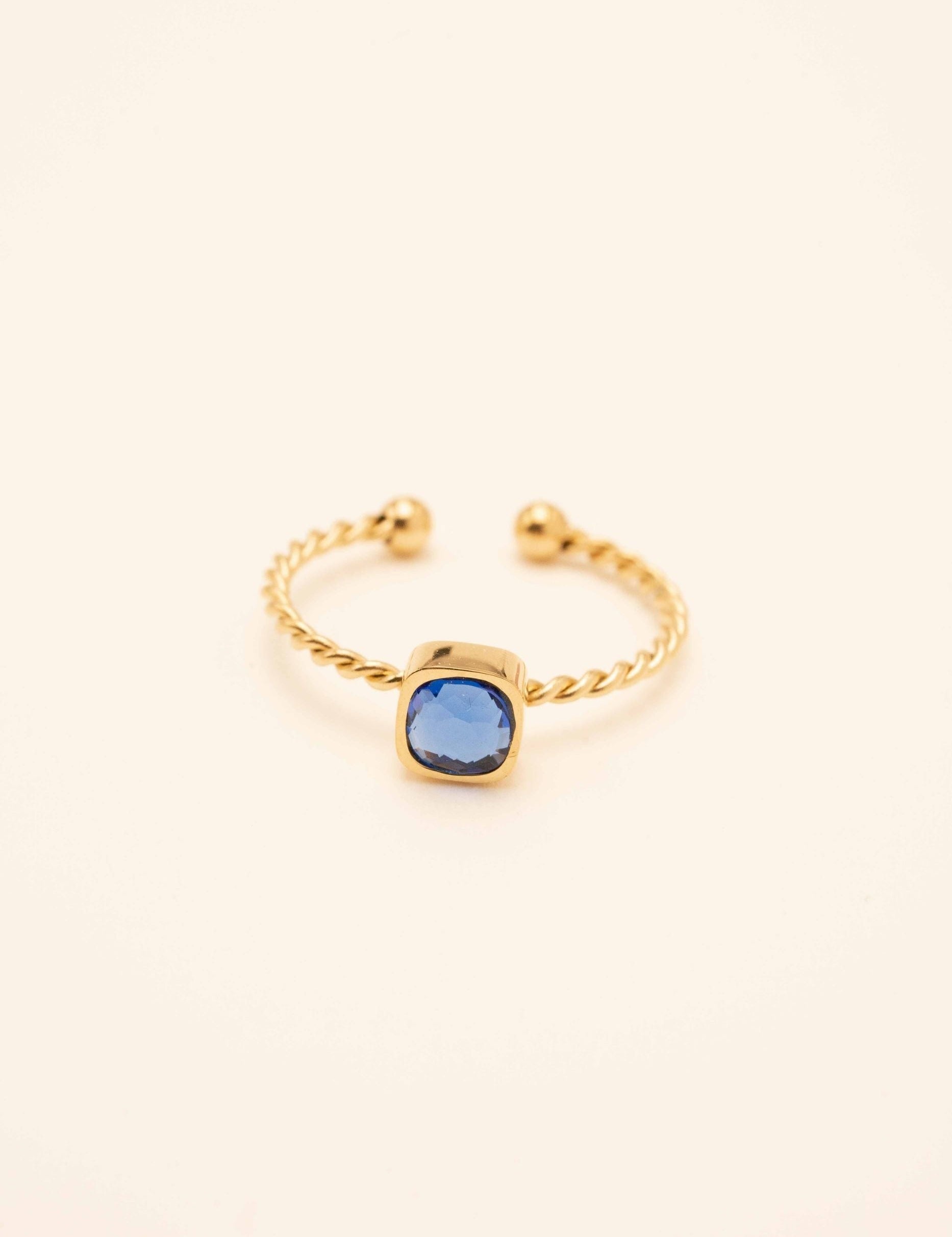 Bague Amael Bague Bohm Paris Bleu saphir 