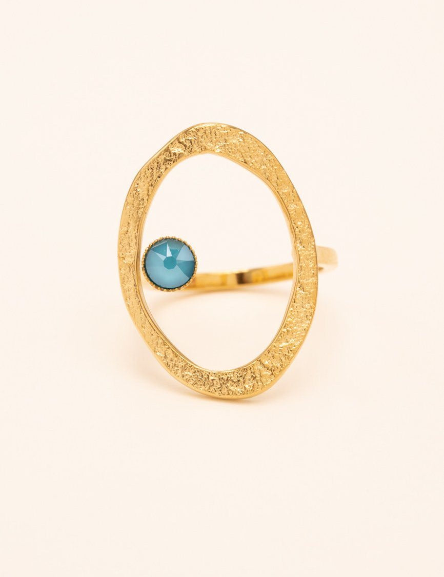 Bague Bastien Bague Bohm Paris Bleu azur 