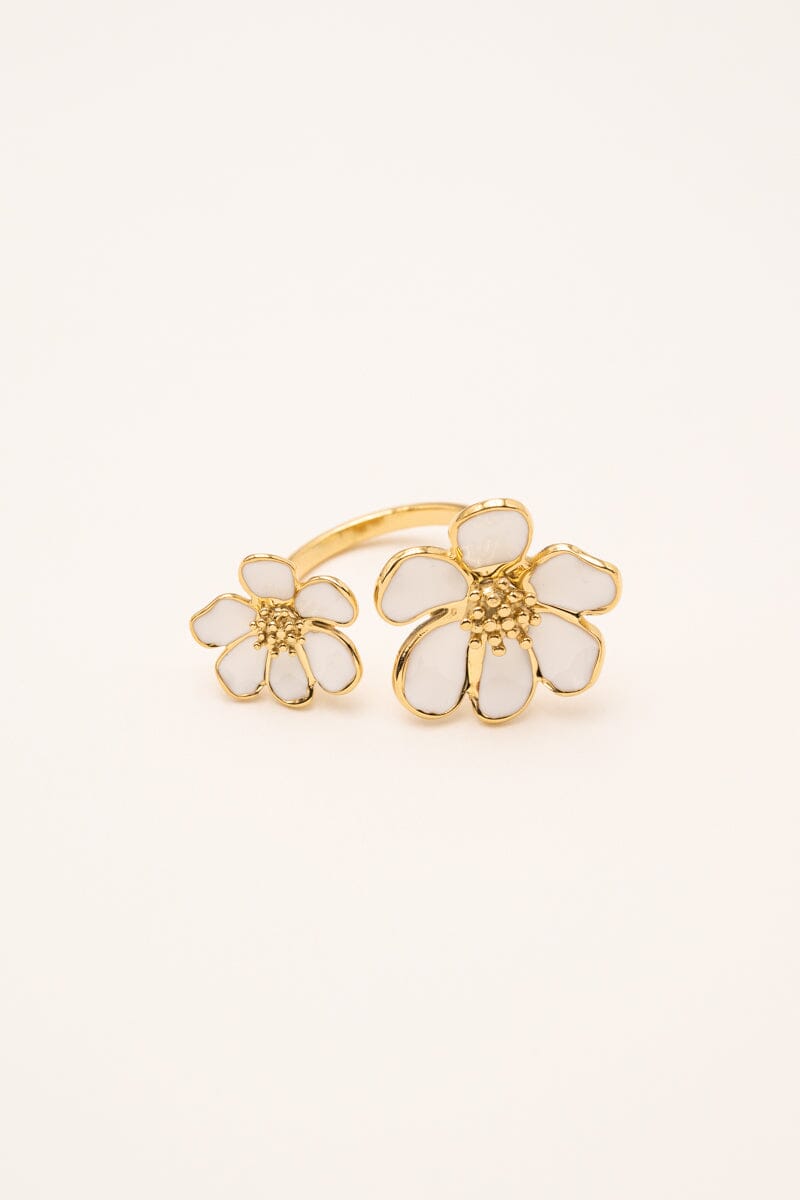 Bague Bohm Paris - Bulla Bague Bohm Paris Blanc émail 