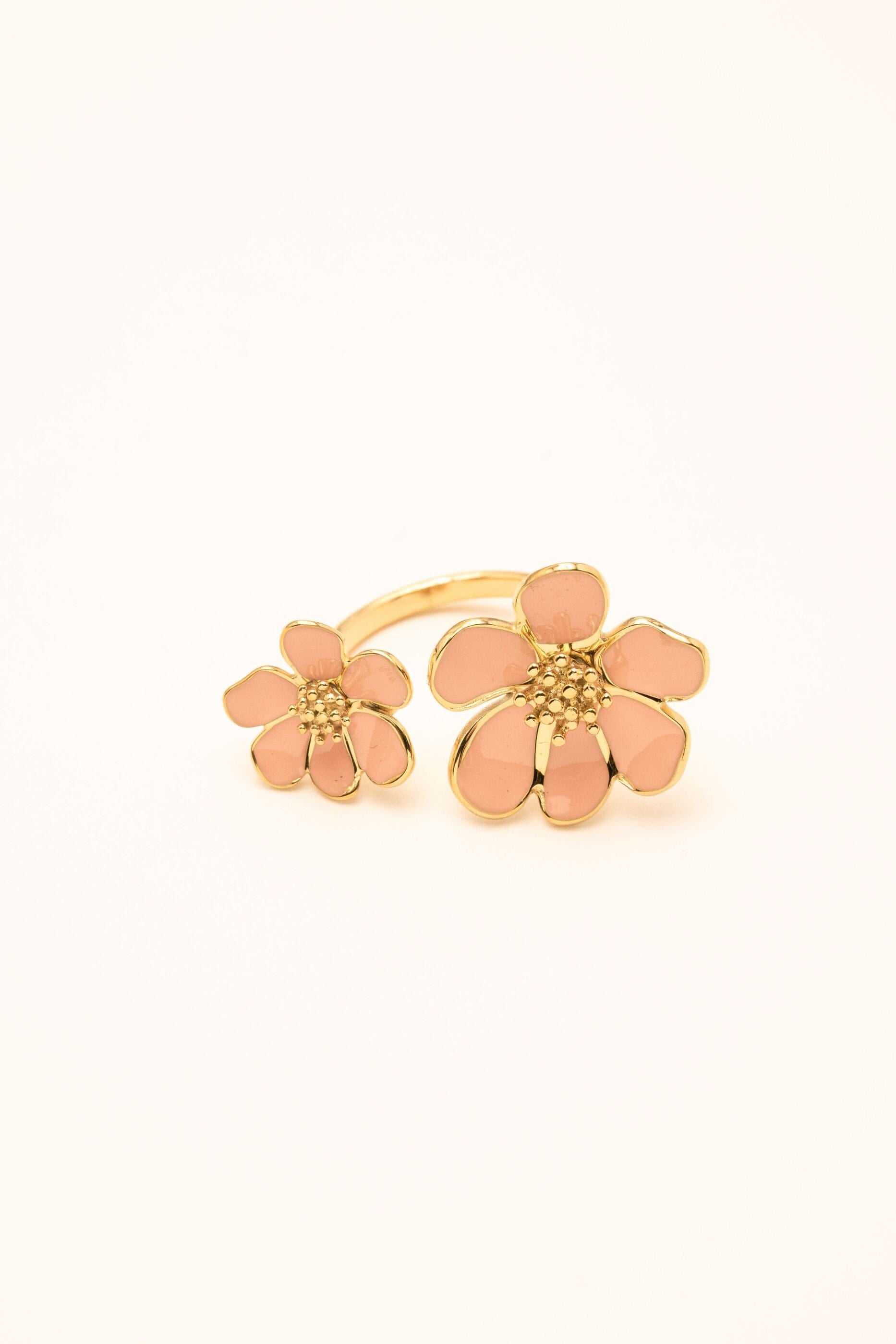 Bague Bohm Paris - Bulla Bague Bohm Paris Rose émail 