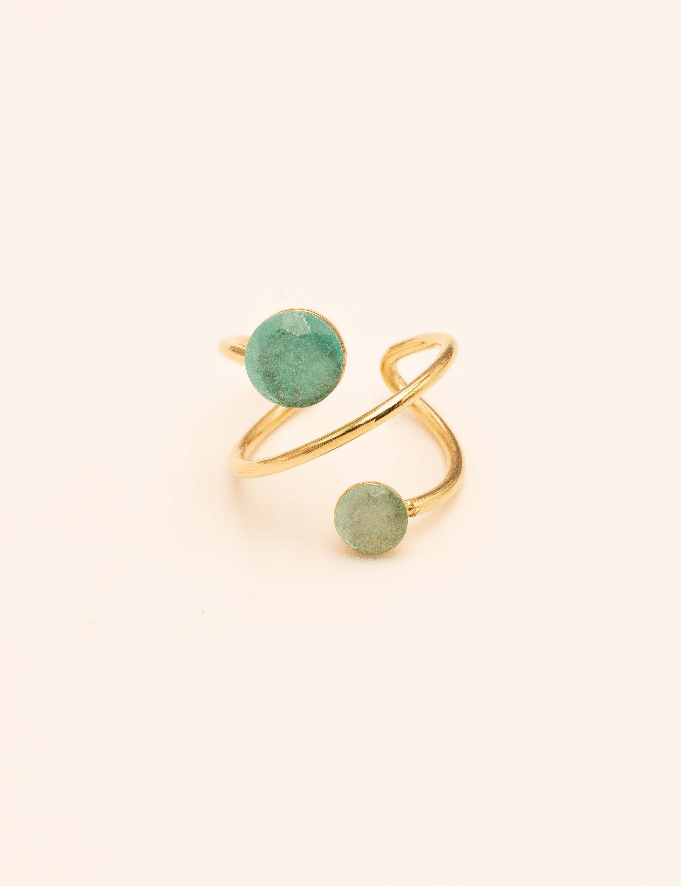 Bague Bohm Paris - Calista Bague Bohm Paris Amazonite 
