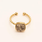 Bague Bohm Paris - Chloefina Bague Bohm Paris Jaspe paysage 