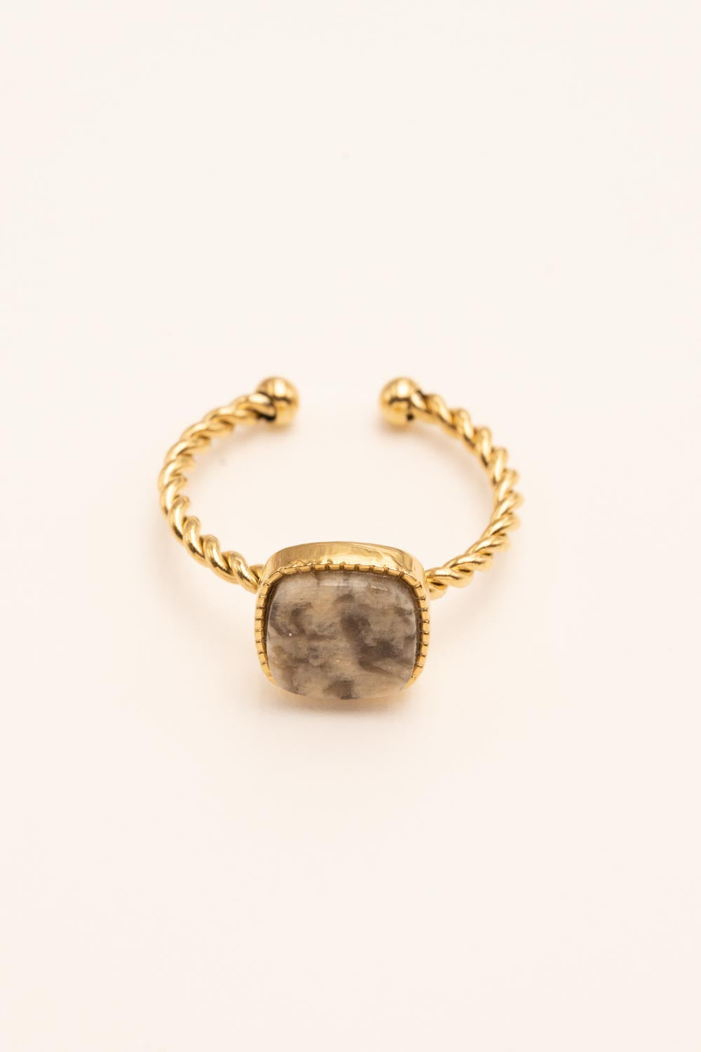 Bague Bohm Paris - Chloefina Bague Bohm Paris Jaspe paysage 