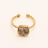 Bague Bohm Paris - Chloefina Bague Bohm Paris Jaspe paysage 