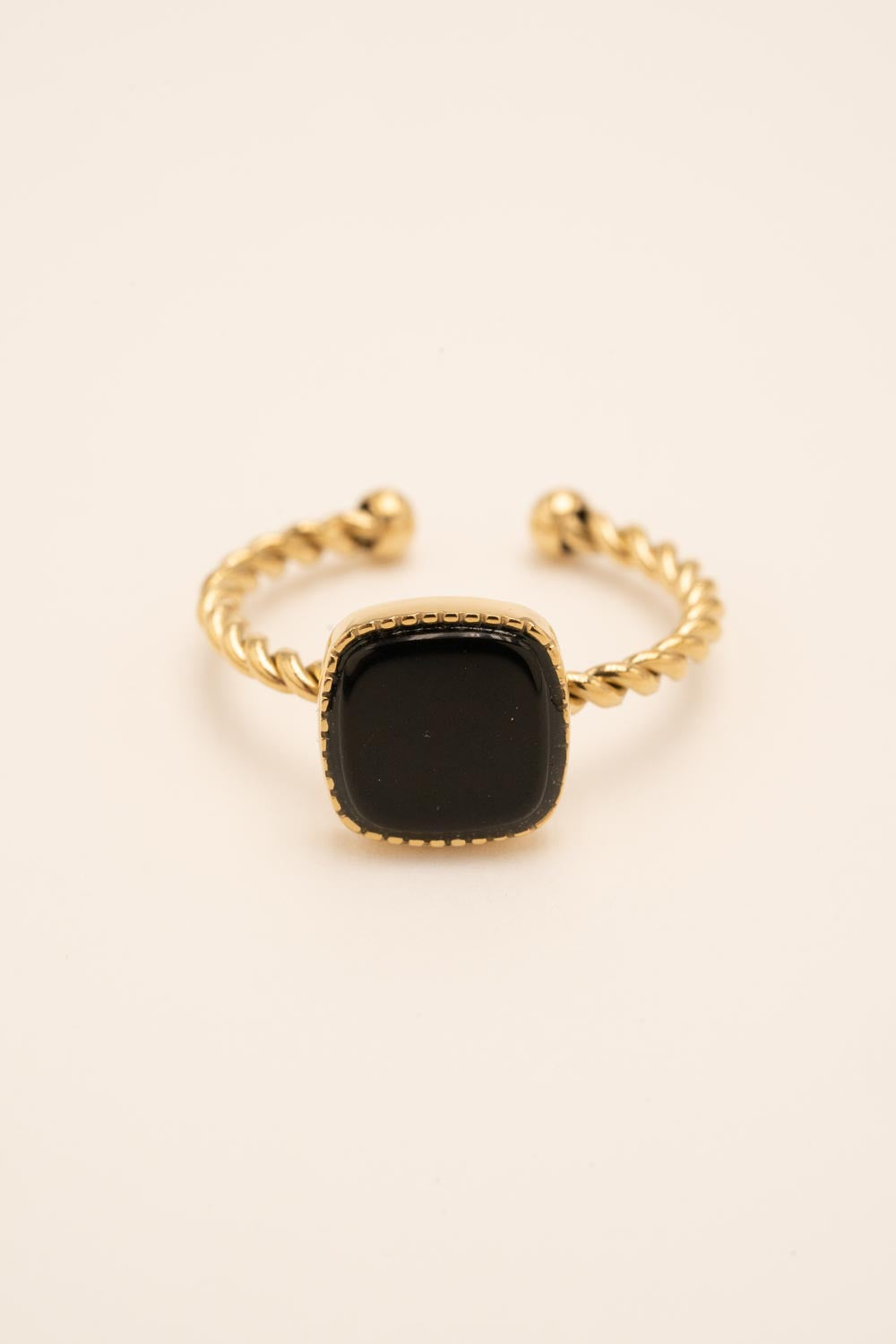 Bague Bohm Paris - Chloefina Bague Bohm Paris Onyx 