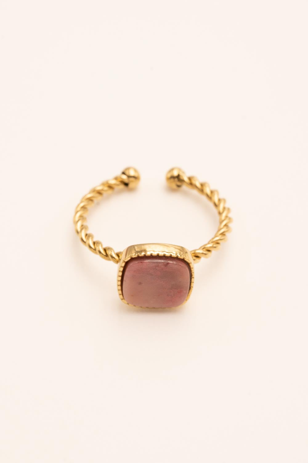 Bague Bohm Paris - Chloefina Bague Bohm Paris Rhodonite 