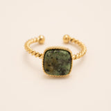 Bague Bohm Paris - Chloefina Bague Bohm Paris Turquoise africaine 