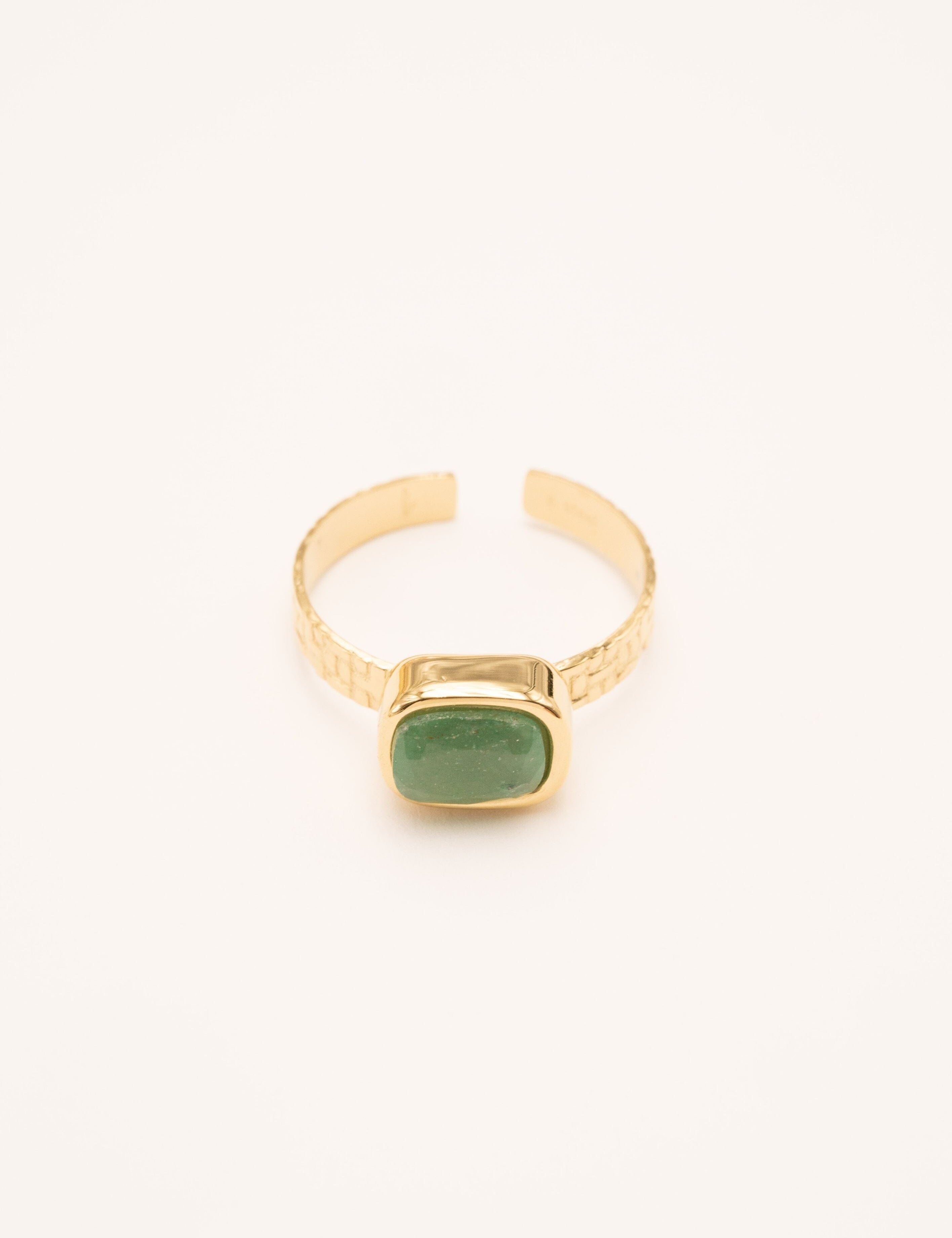 Bague Bohm Paris - Cindy Bague Bohm Paris Aventurine verte 