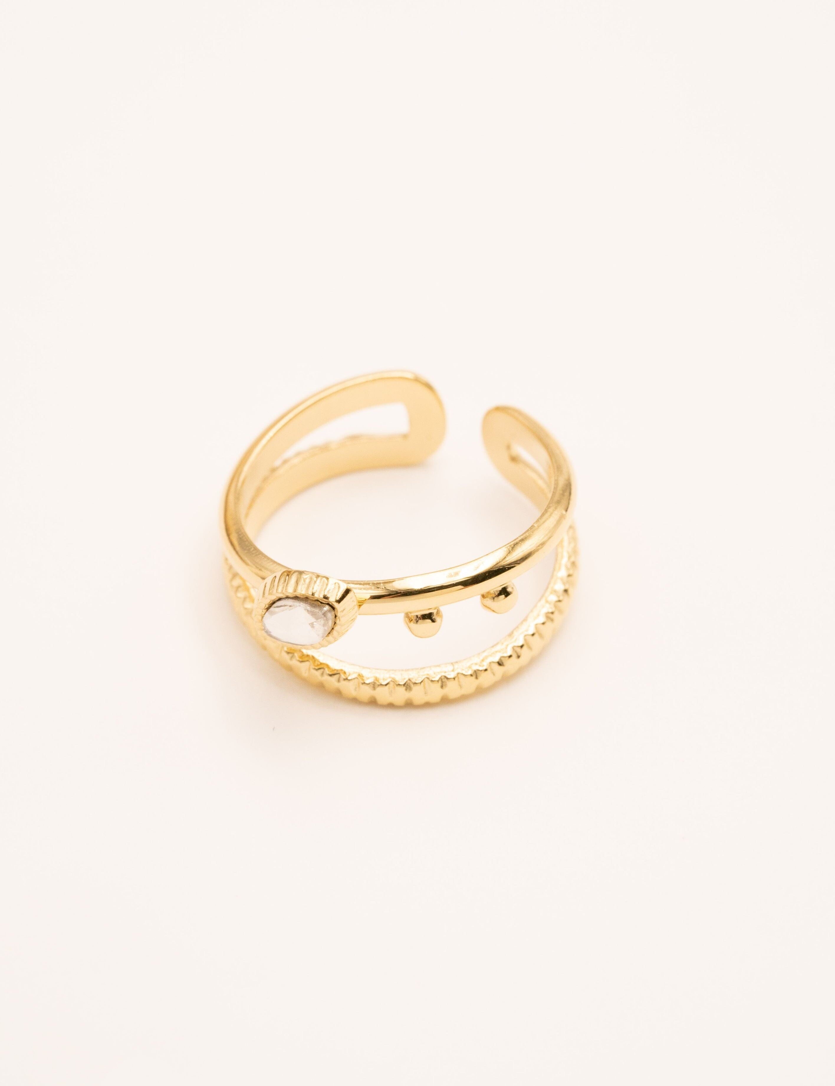 Bague Bohm Paris - Desi Bague Bohm Paris cristal 