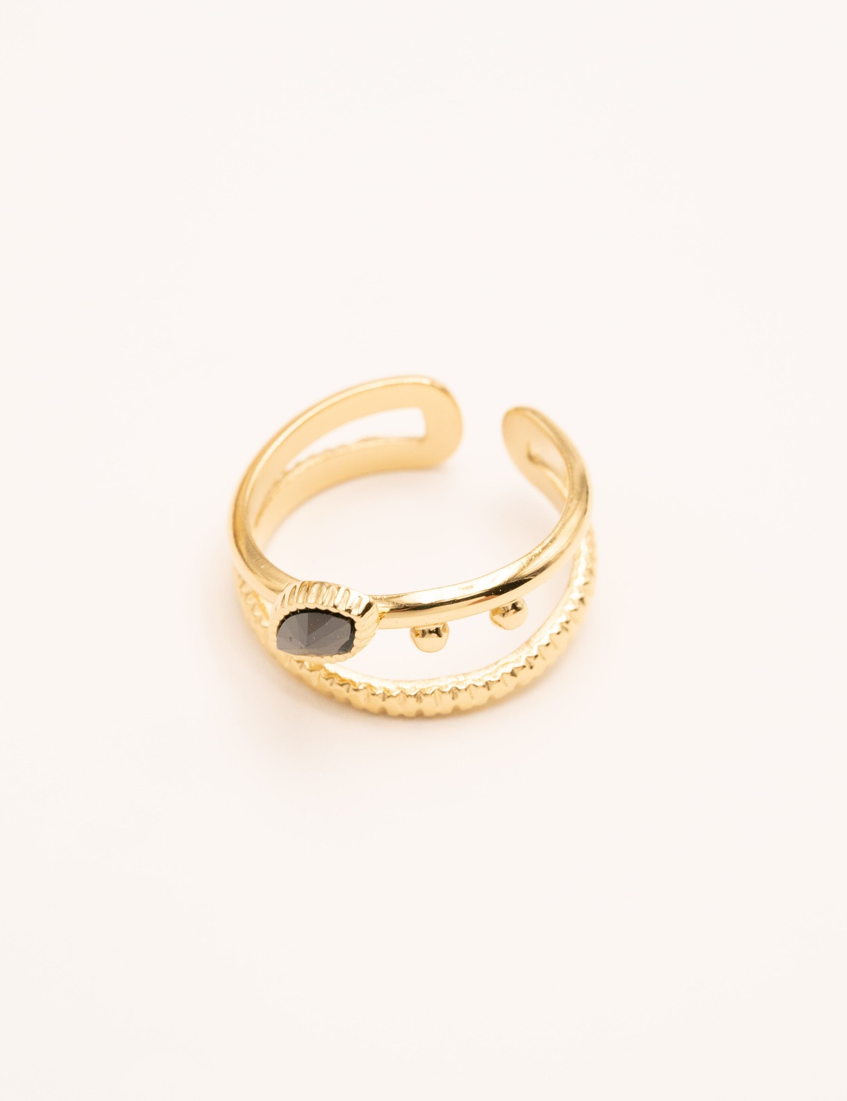 Bague Bohm Paris - Desi Bague Bohm Paris Noir 