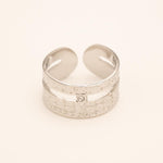 Bague Bohm Paris - Esmalia Bague Bohm Paris Argenté 