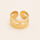 Bague Bohm Paris - Esmalia Bague Bohm Paris Doré 