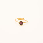 Bague Bohm Paris - Geyline Bagues Bohm Paris Pourpre 