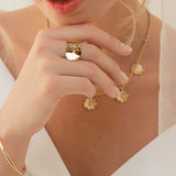 Bague Bohm Paris - Ginkgo Bague Bohm Paris 