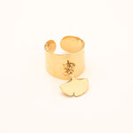 Bague Bohm Paris - Ginkgo Bague Bohm Paris Doré 