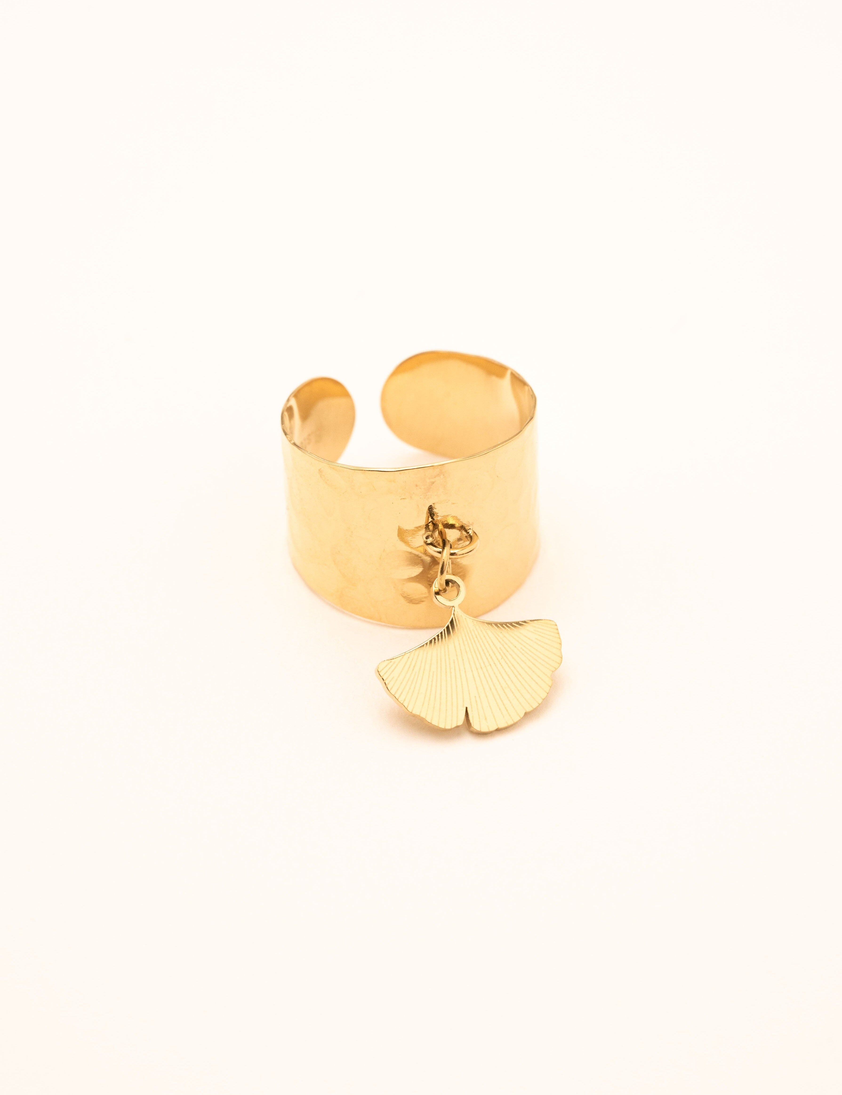 Bague Bohm Paris - Ginkgo Bague Bohm Paris Doré 