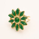 Bague Bohm Paris - Hena Bague Bohm Paris Agathe vert 