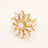Bague Bohm Paris - Hena Bague Bohm Paris Nacre blanche 