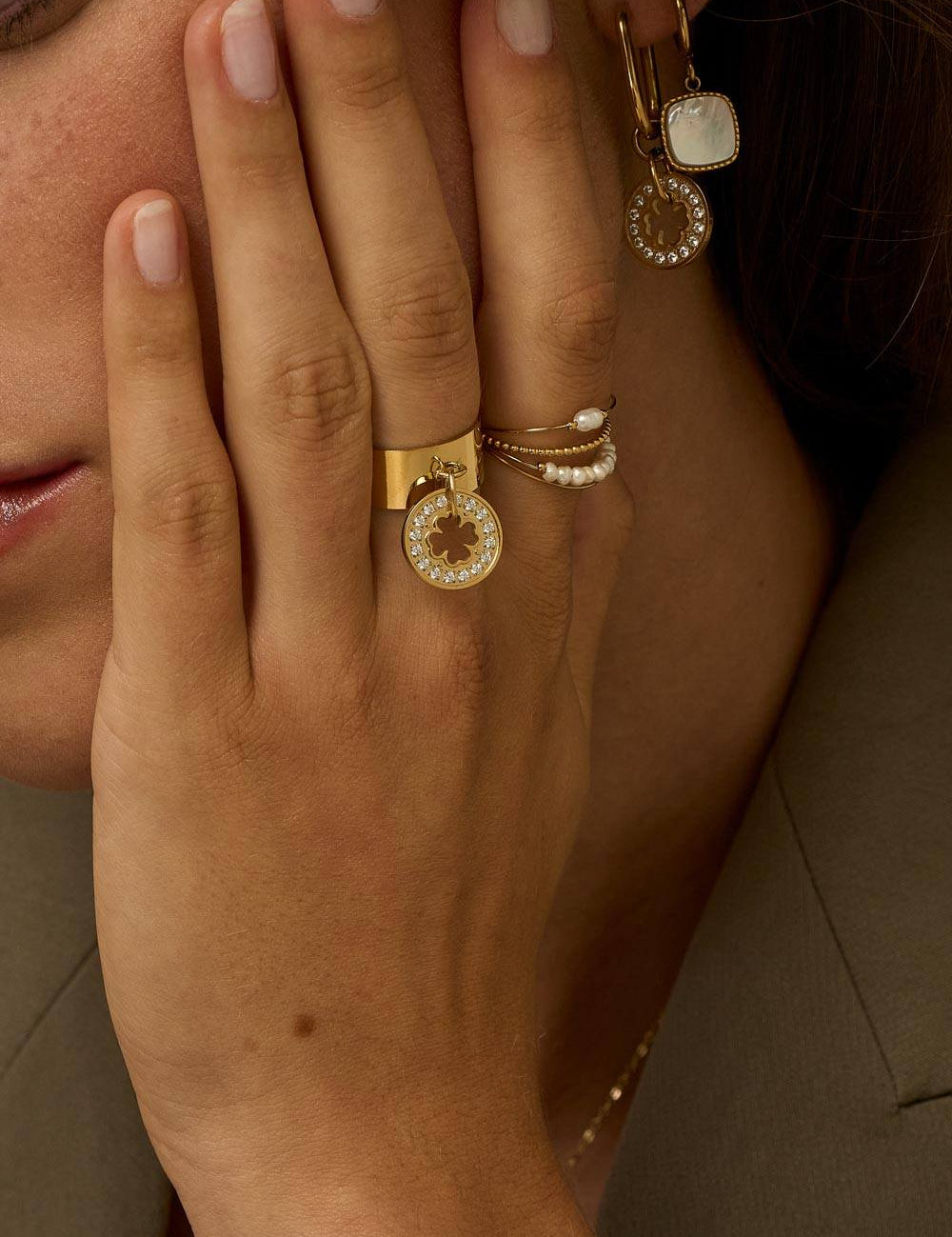 Bague Bohm Paris - Isabelline - Treffle Bague Bohm Paris 