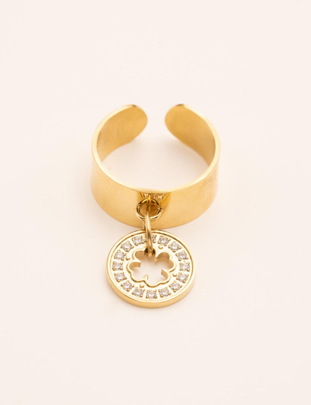 Bague Bohm Paris - Isabelline - Treffle Bague Bohm Paris Doré 
