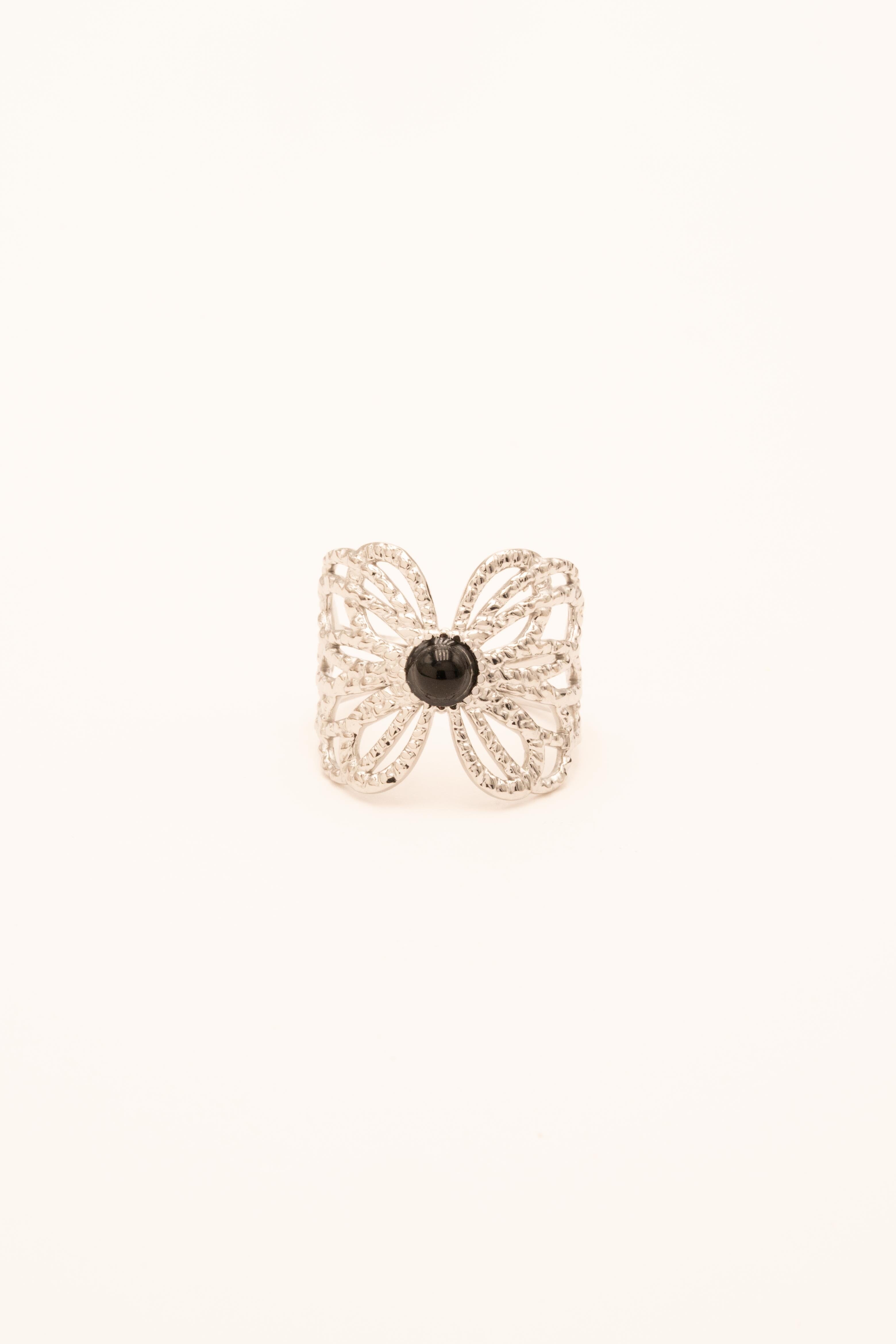 Bague Bohm Paris - Jose Bagues Bohm Paris Argenté onyx 