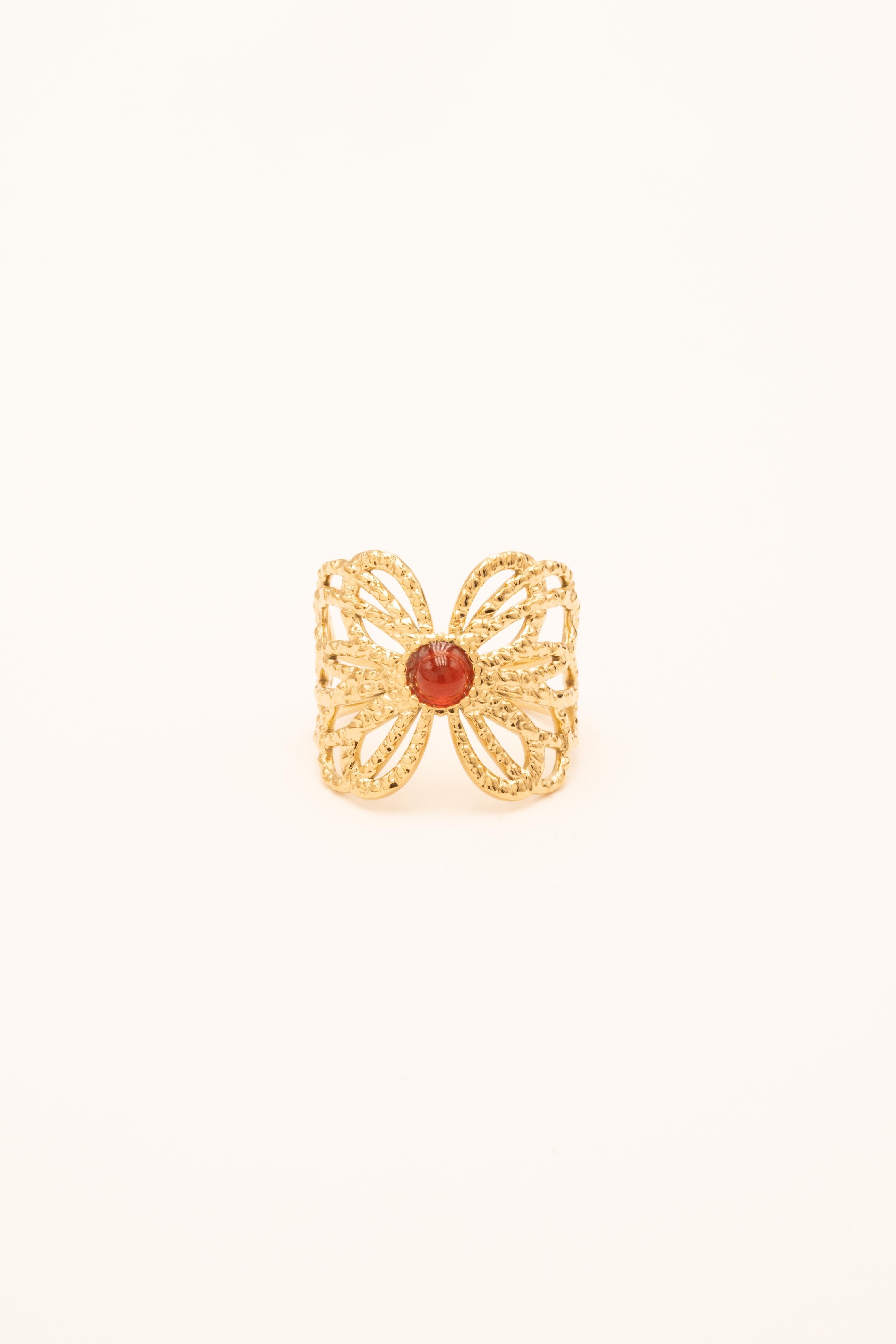 Bague Bohm Paris - Jose Bagues Bohm Paris Cornaline 